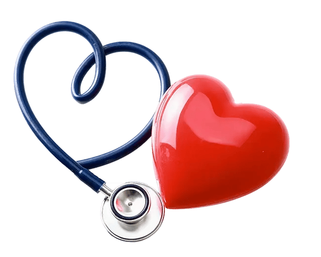 Heart and Stethoscope